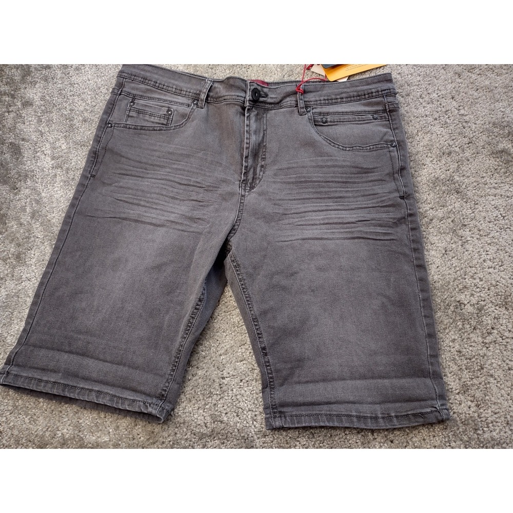 Truth Substance Denim Shorts Mens 36 Black Stretch Slim Fit  NWT‎